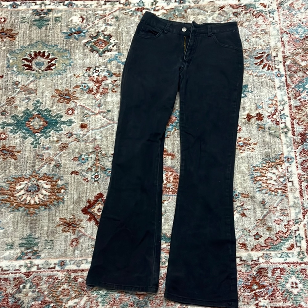 Vintage Black Flare Jeans